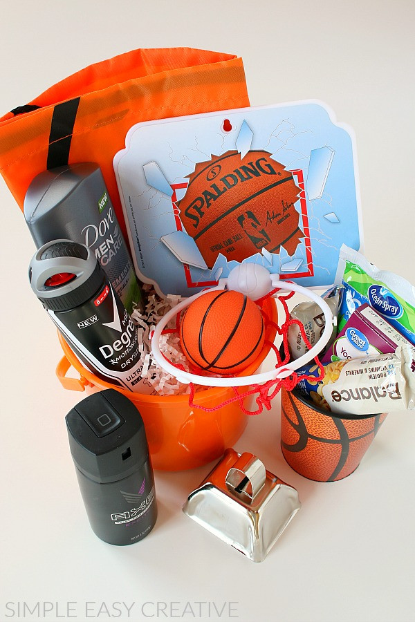 Basketball Gift Basket Ideas
 Basketball Gift Basket Hoosier Homemade