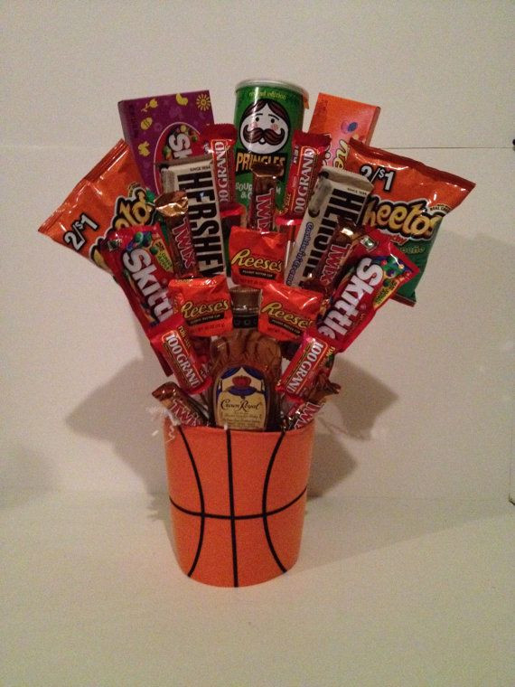 Basketball Gift Basket Ideas
 17 Best images about Let s Cheer Home ing and Spirit