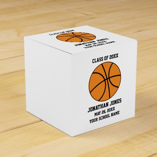 Basketball Graduation Party Ideas
 Basketball Ball Player Fan Sport Graduation Party Favor