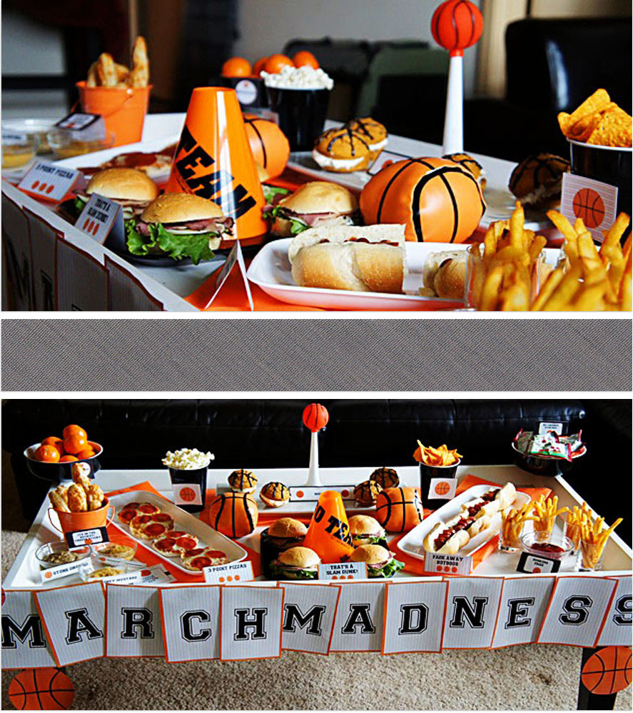 Basketball Party Food Ideas
 Basketball Party Ideas