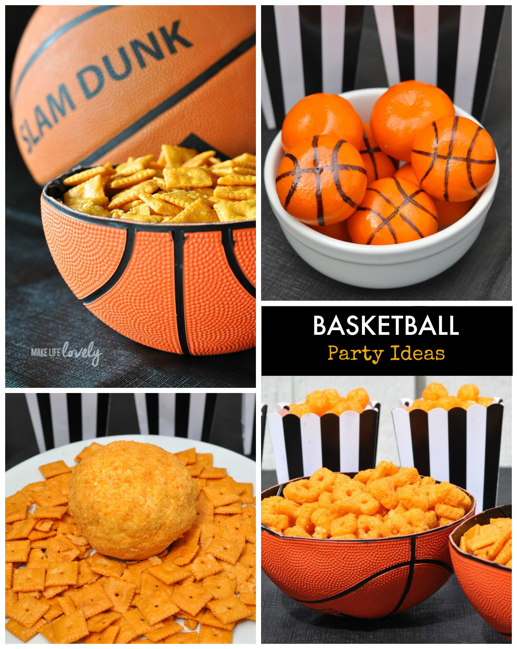 Basketball Party Food Ideas
 Creative Basketball Party Ideas Make Life Lovely