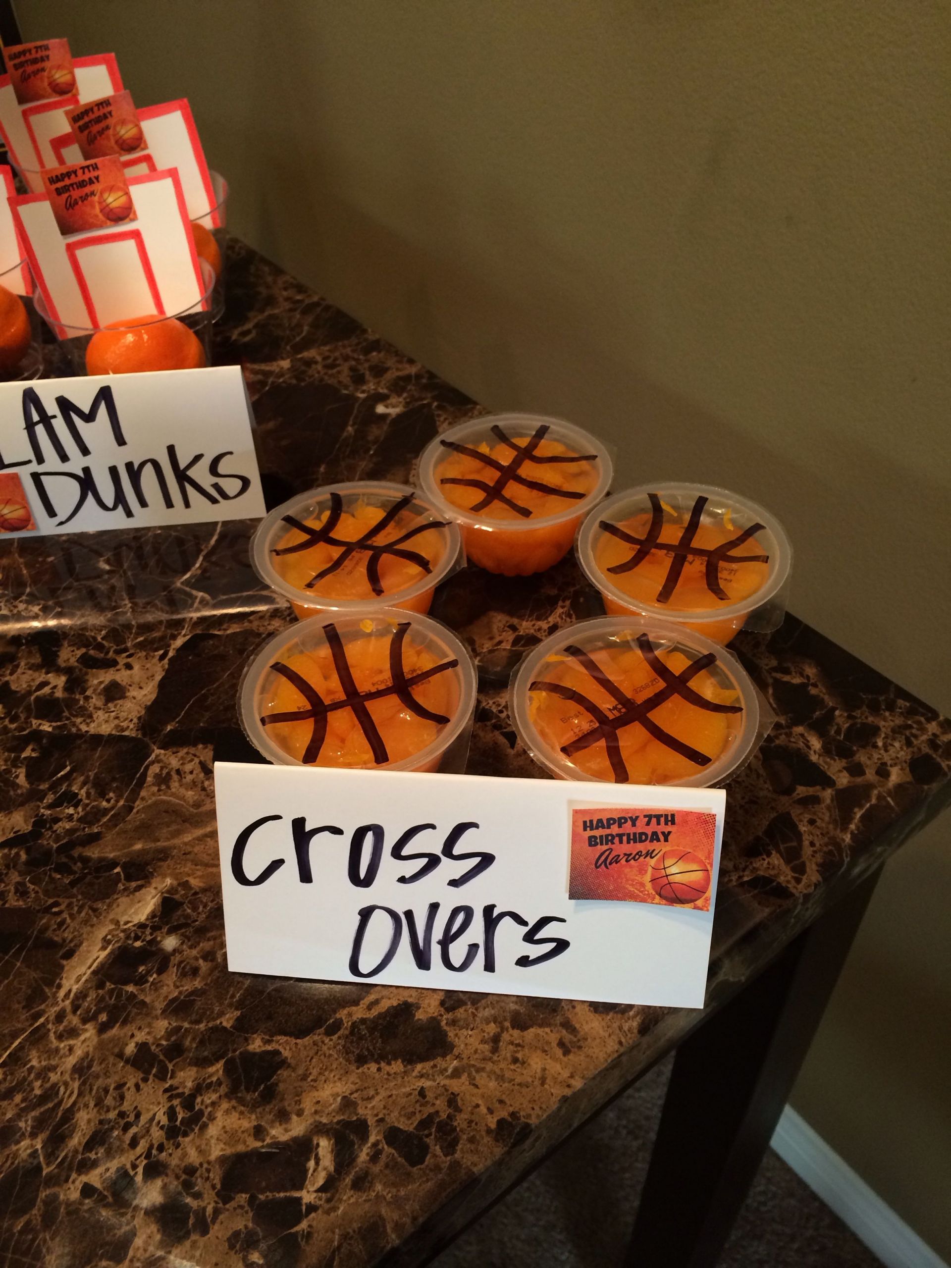 Basketball Party Food Ideas
 Basketball theme food