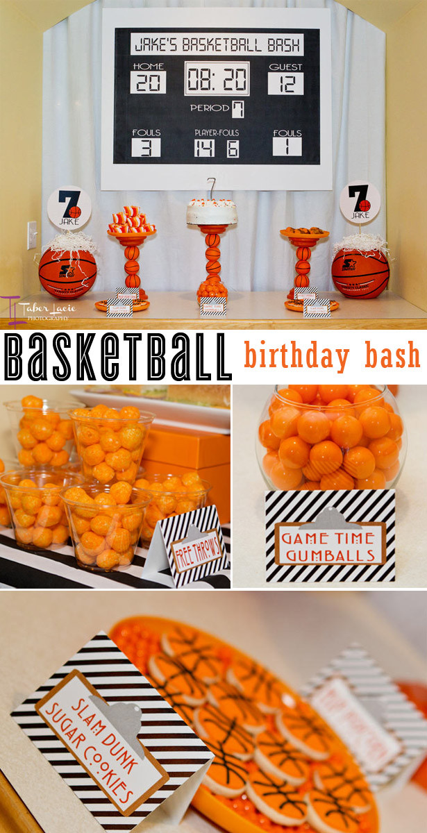 Basketball Party Food Ideas
 Basketball Birthday Party • The Celebration Shoppe