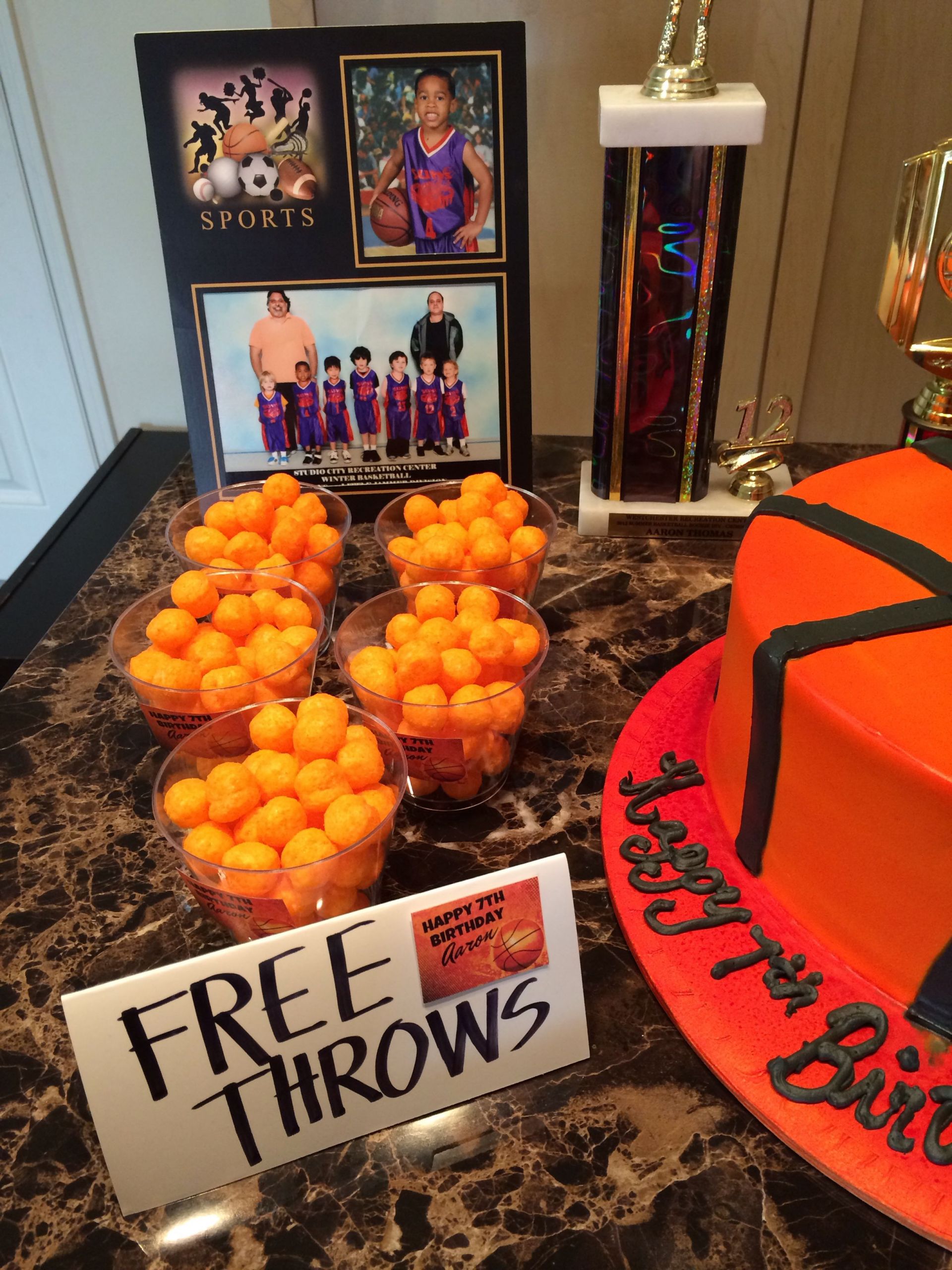 Basketball Party Food Ideas
 Basketball theme food