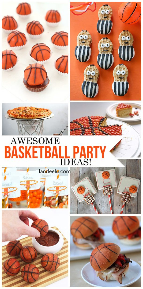 Basketball Party Food Ideas
 Basketball Party Treats and DIY Decorations landeelu