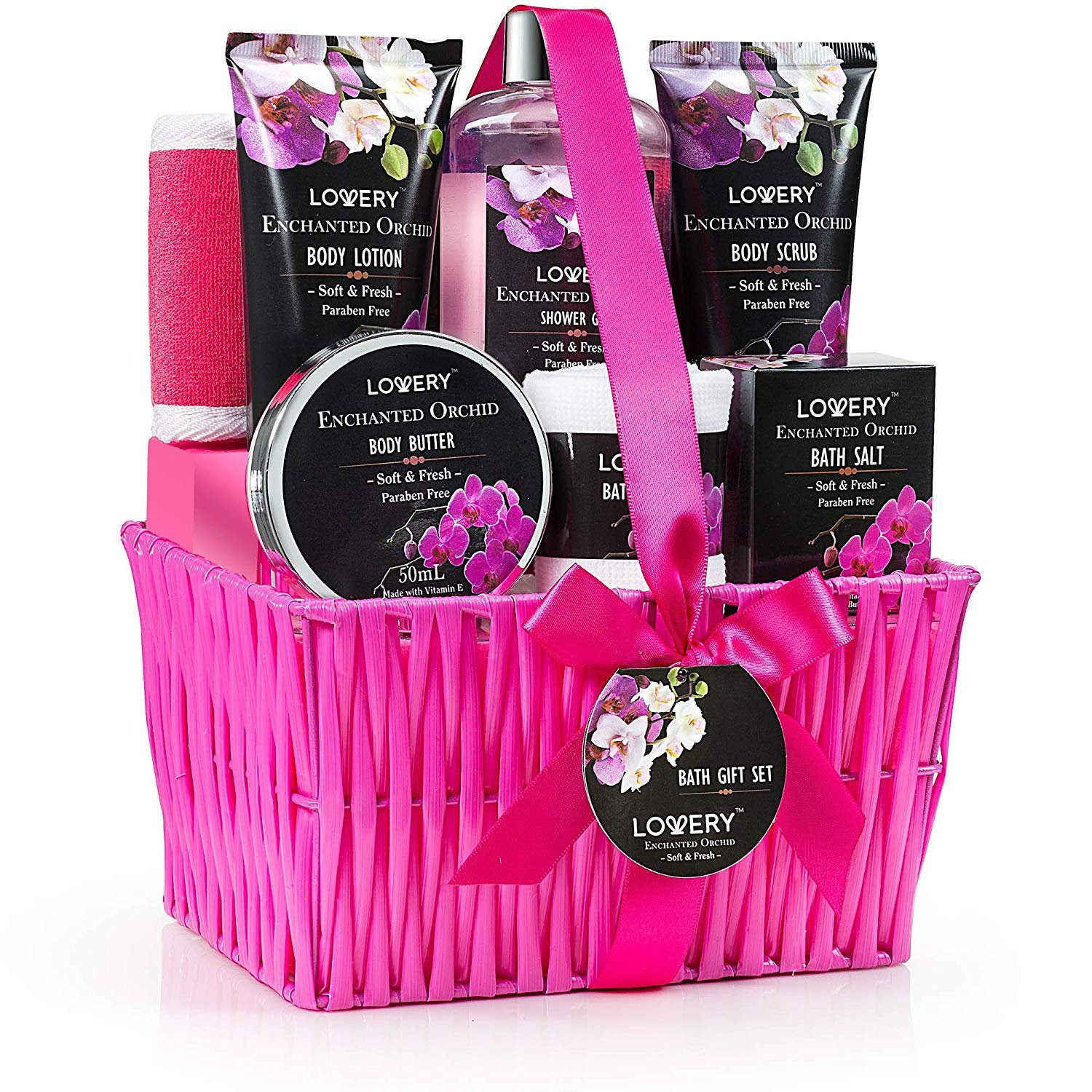 Bath Gift Basket Ideas
 Gift Baskets for Women Lovery Spa Gift Set for Her 1
