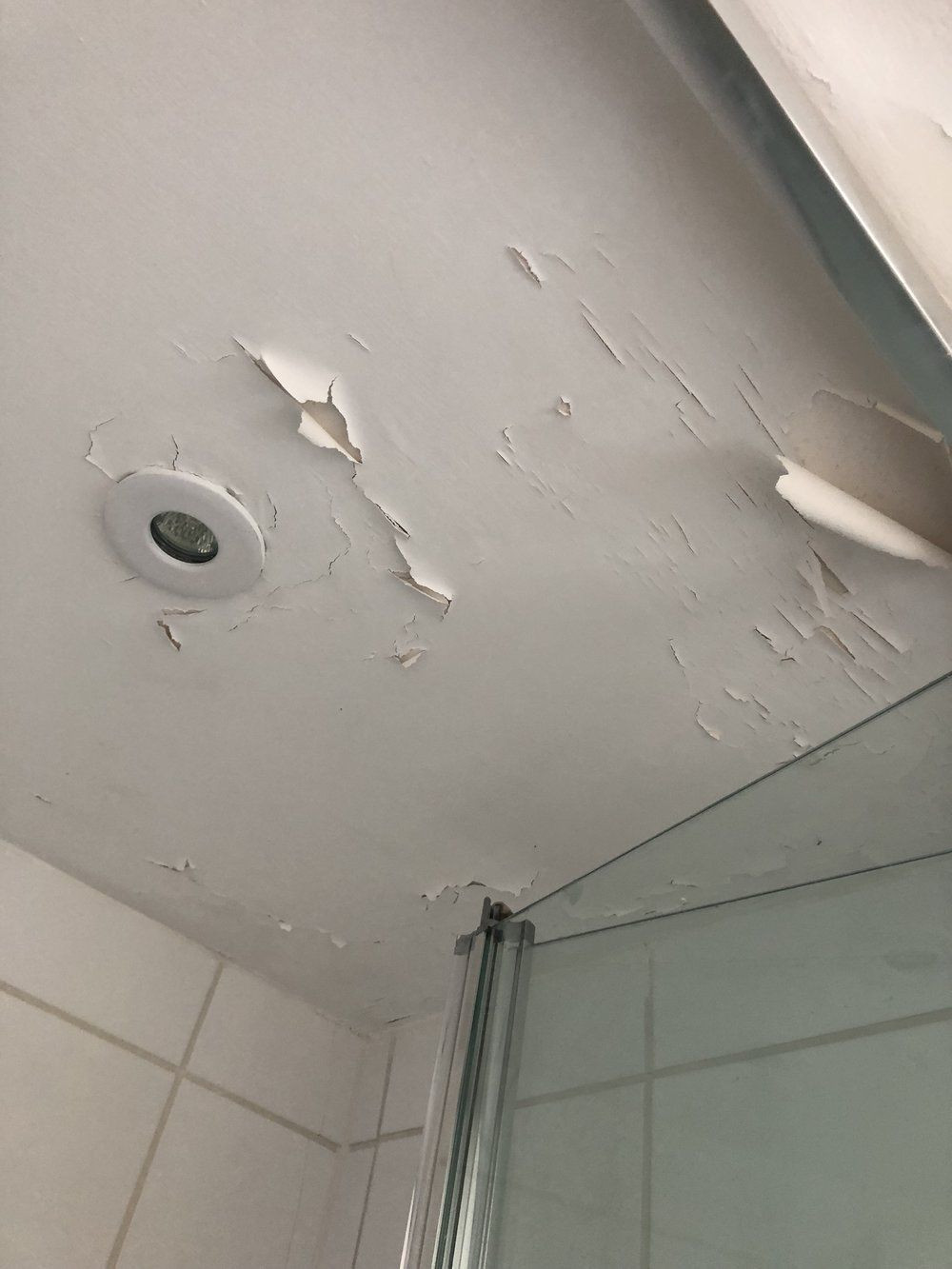 Bathroom Ceiling Paint Peeling
 How To Repair A Peeling Bathroom Wall Ceiling in 2020