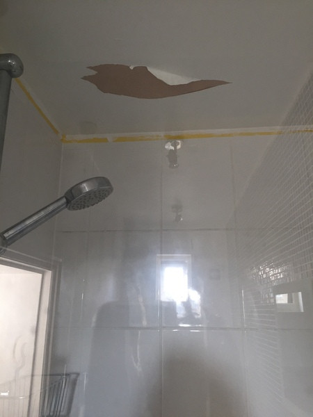 Bathroom Ceiling Paint Peeling
 DIY help fresh paint on ceiling bubbling and peeling