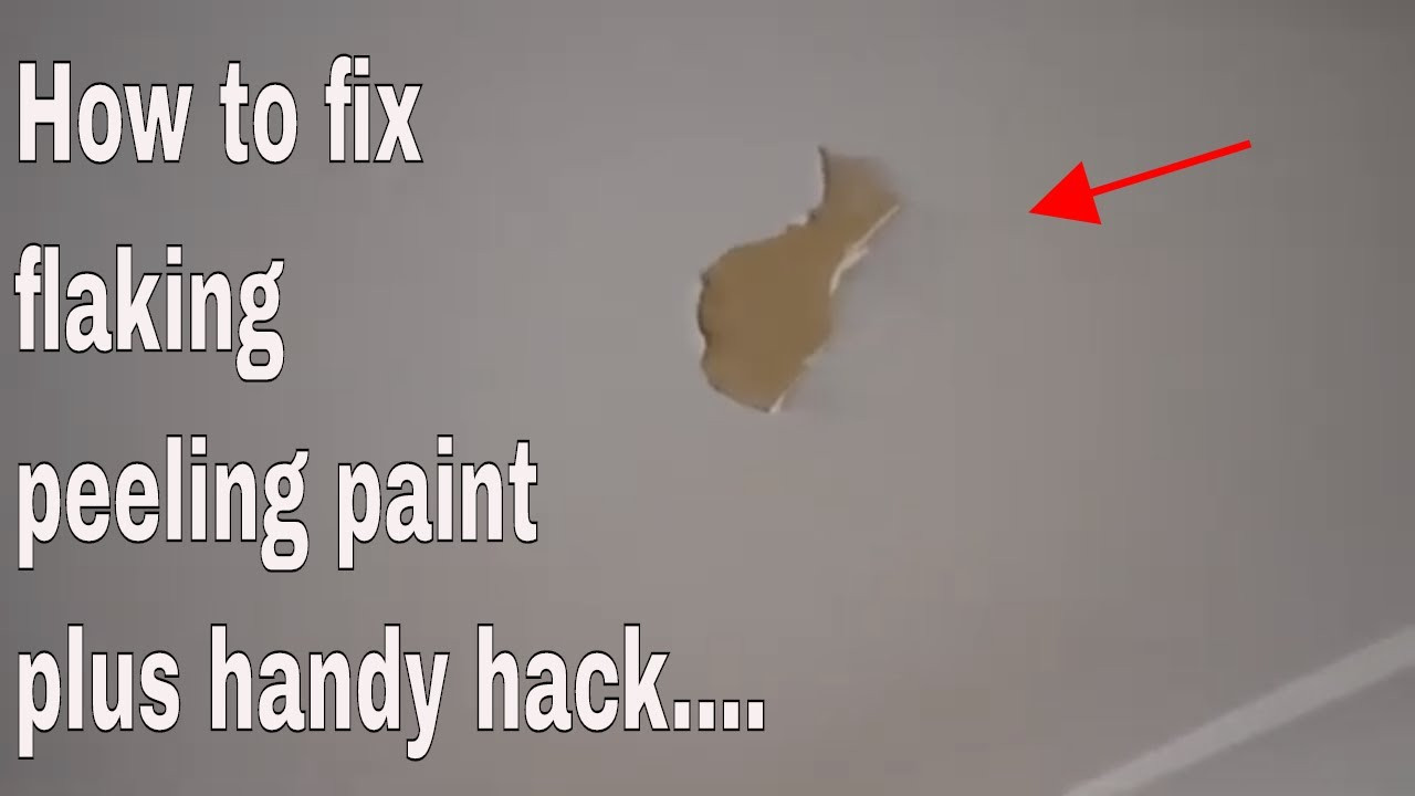 Bathroom Ceiling Paint Peeling
 how to fix flaking peeling bubbled paint bathroom