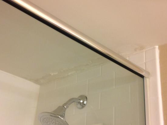 Bathroom Ceiling Paint Peeling
 water damage and peeling ceiling paint in bathroom taken