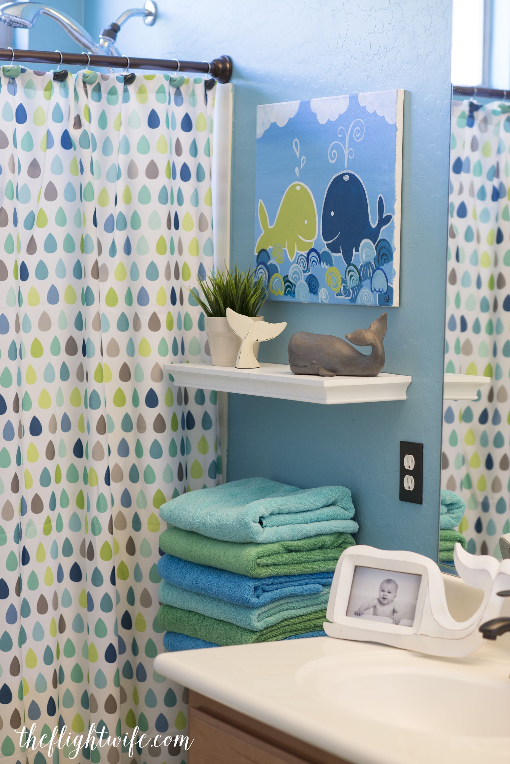Bathroom Decor Kids
 Kids Bathroom Makeover Fun And Friendly Whales The