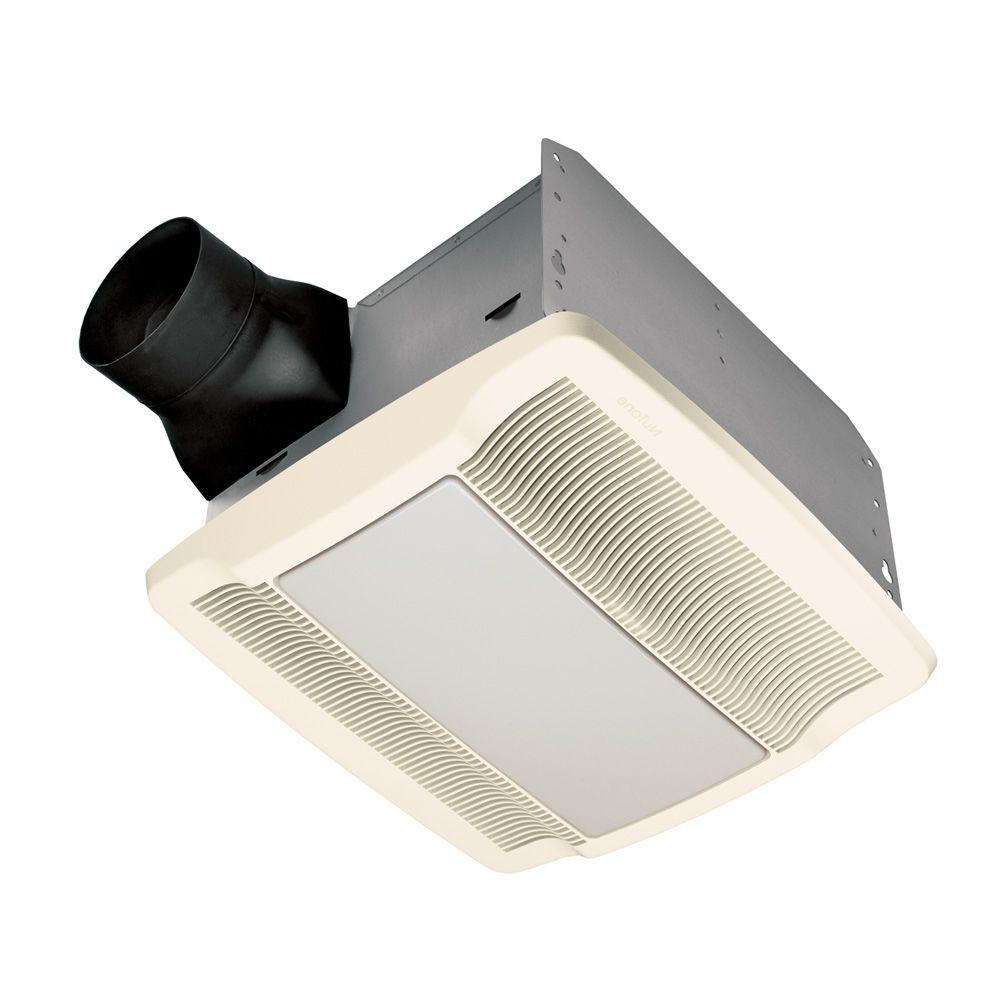 Bathroom Exhaust Fan And Light
 QTR Series Quiet 110 CFM Ceiling Exhaust Bath Fan with