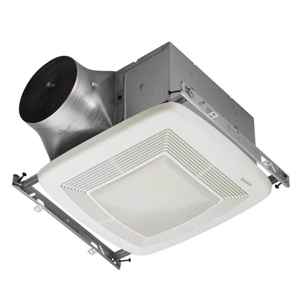 Bathroom Exhaust Fan And Light
 Broan Ultra Green 110 CFM Ceiling Bathroom Exhaust Fan