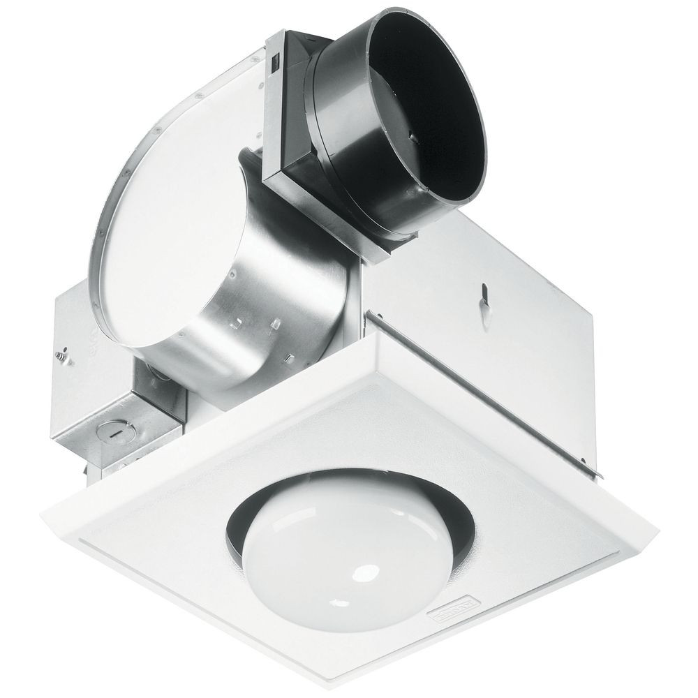 Bathroom Exhaust Fan And Light
 Bathroom 70 CFM Exhaust Fan with Heat Lamp and Light