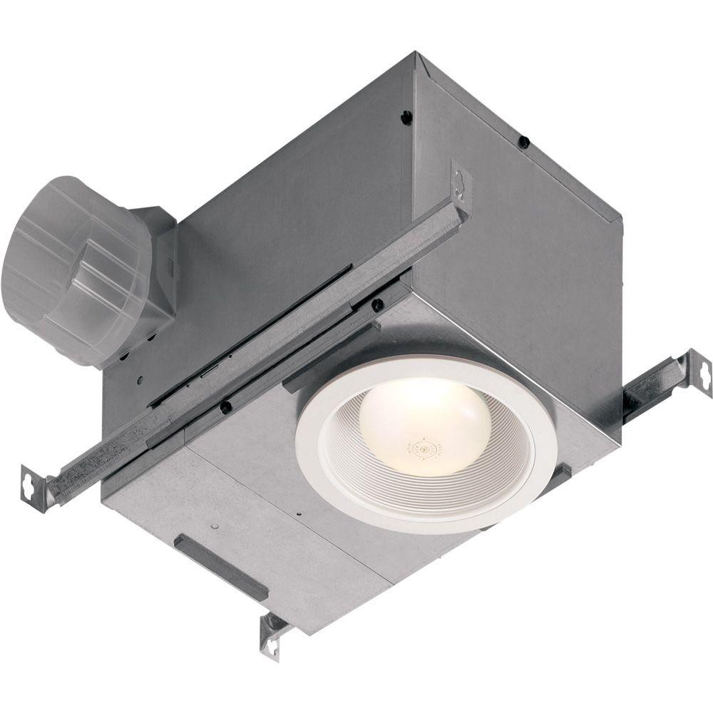 Bathroom Exhaust Fan And Light
 NuTone 70 CFM Ceiling Bathroom Exhaust Fan with Recessed