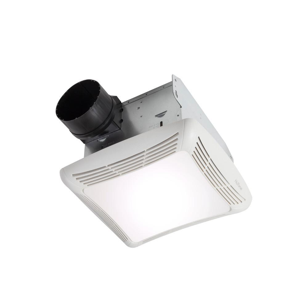 Bathroom Exhaust Fan And Light
 NuTone 80 CFM Ceiling Bathroom Exhaust Fan with Light