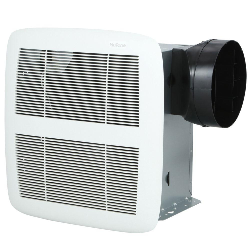 Bathroom Exhaust Fans Quiet
 NuTone QT Series Very Quiet 80 CFM Ceiling Bathroom