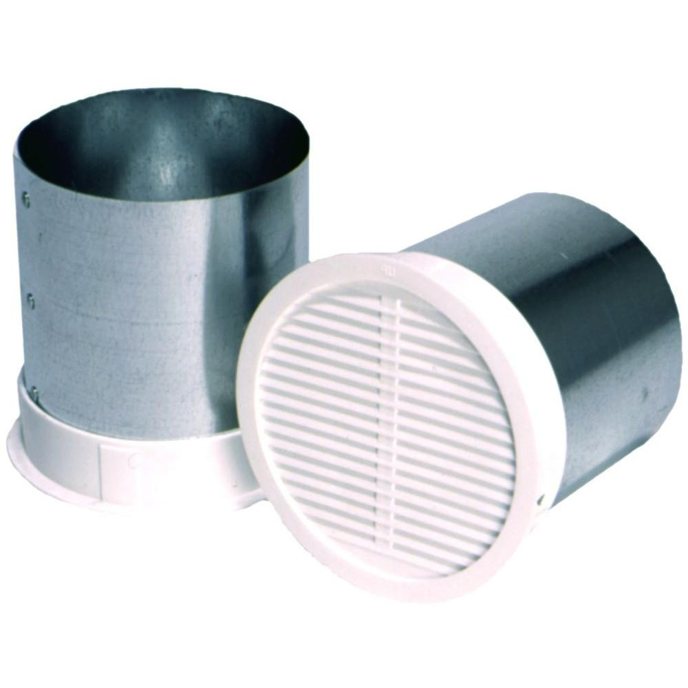 Bathroom Exhaust Vents
 4 in Eave Vent for Bath Exhaust BFEV4 The Home Depot