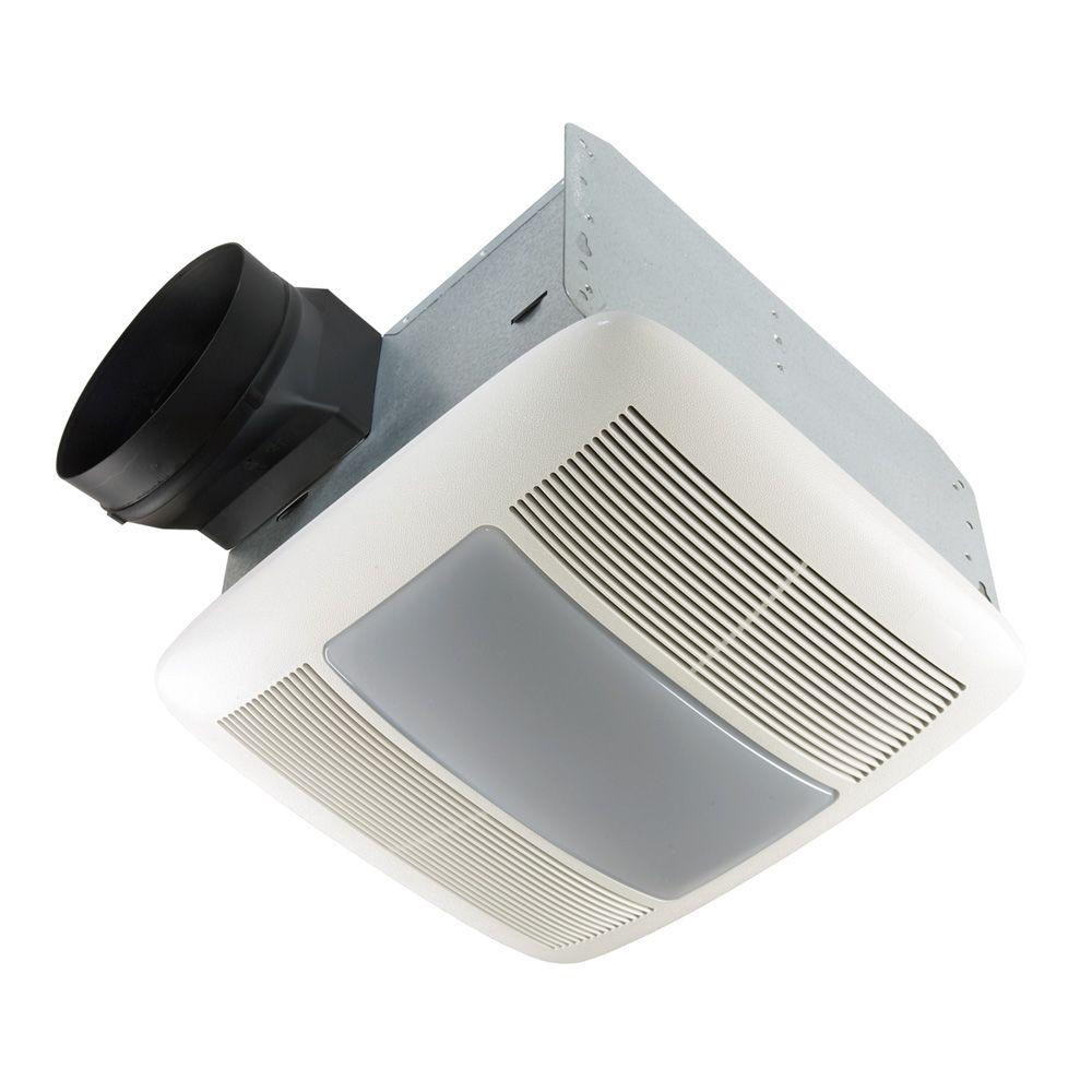 Bathroom Light And Fan
 NuTone QT Series Quiet 150 CFM Ceiling Bathroom Exhaust