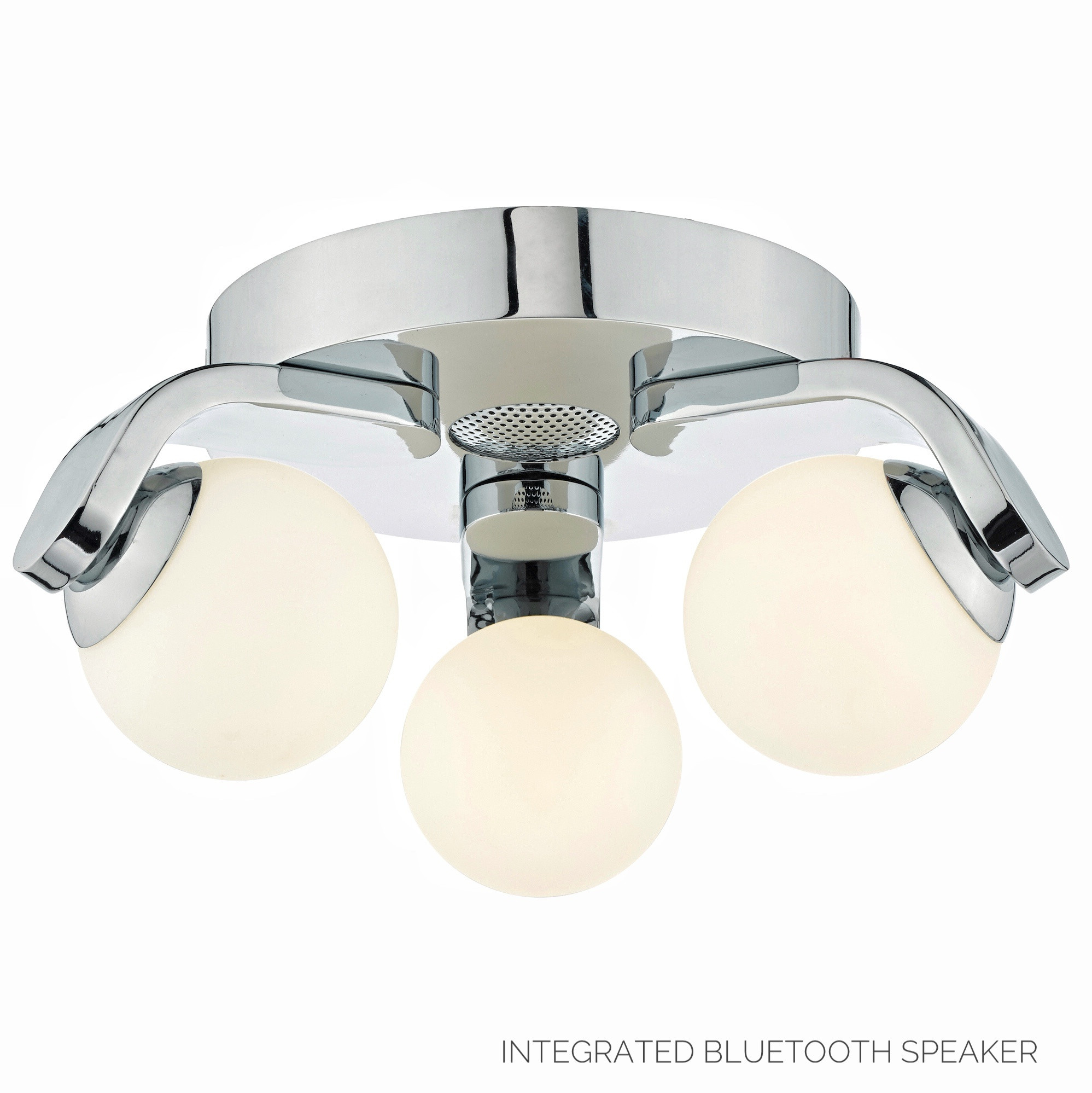 Bathroom Light With Bluetooth Speaker
 Musique Bathroom Light with Integrated Bluetooth Speaker