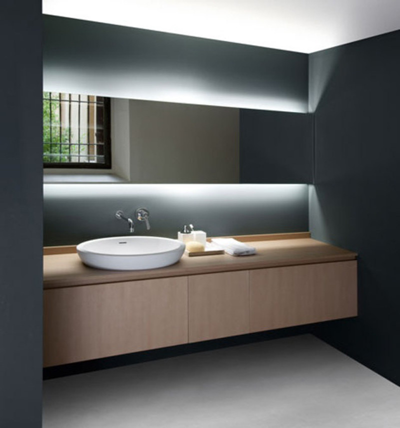 Bathroom Lighting Design
 Seductive Bathroom Vanity With Lights Design Ideas