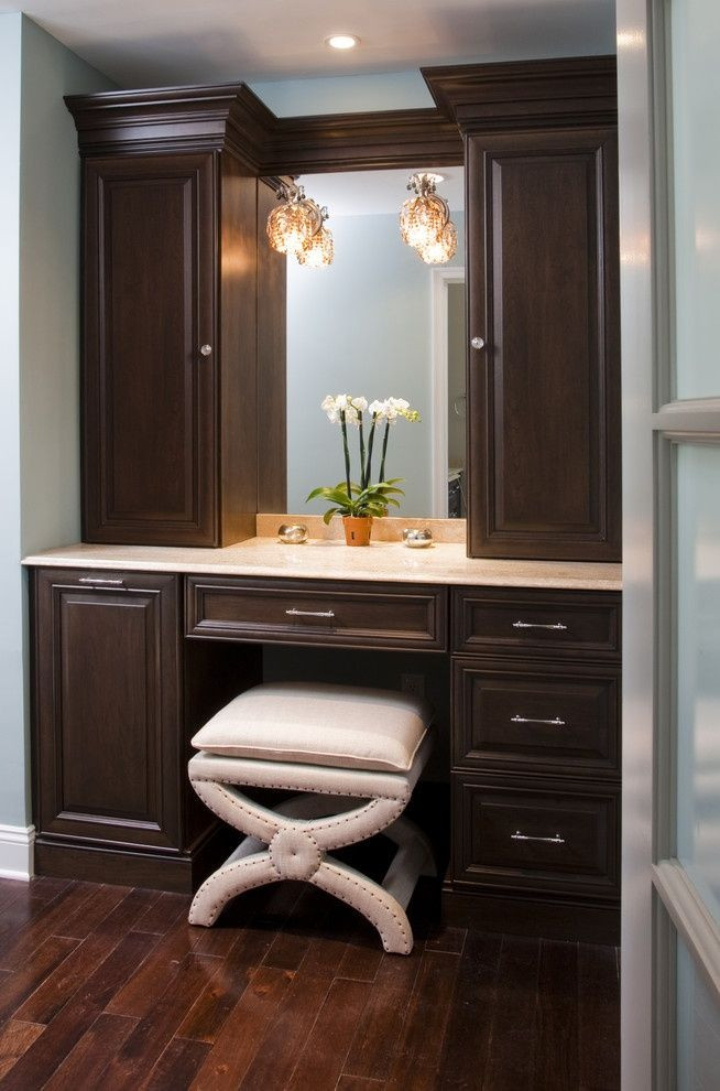Bathroom Makeup Vanity Ideas
 16 best Turning closet into vanity & Storage images on