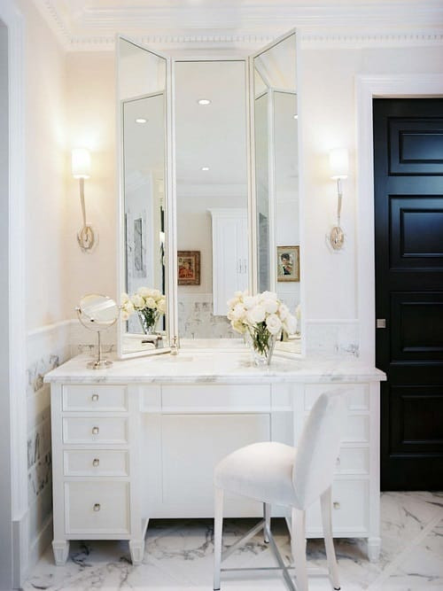 Bathroom Makeup Vanity Ideas
 10 Stunning & Gorgeous Bathroom Vanity with Makeup