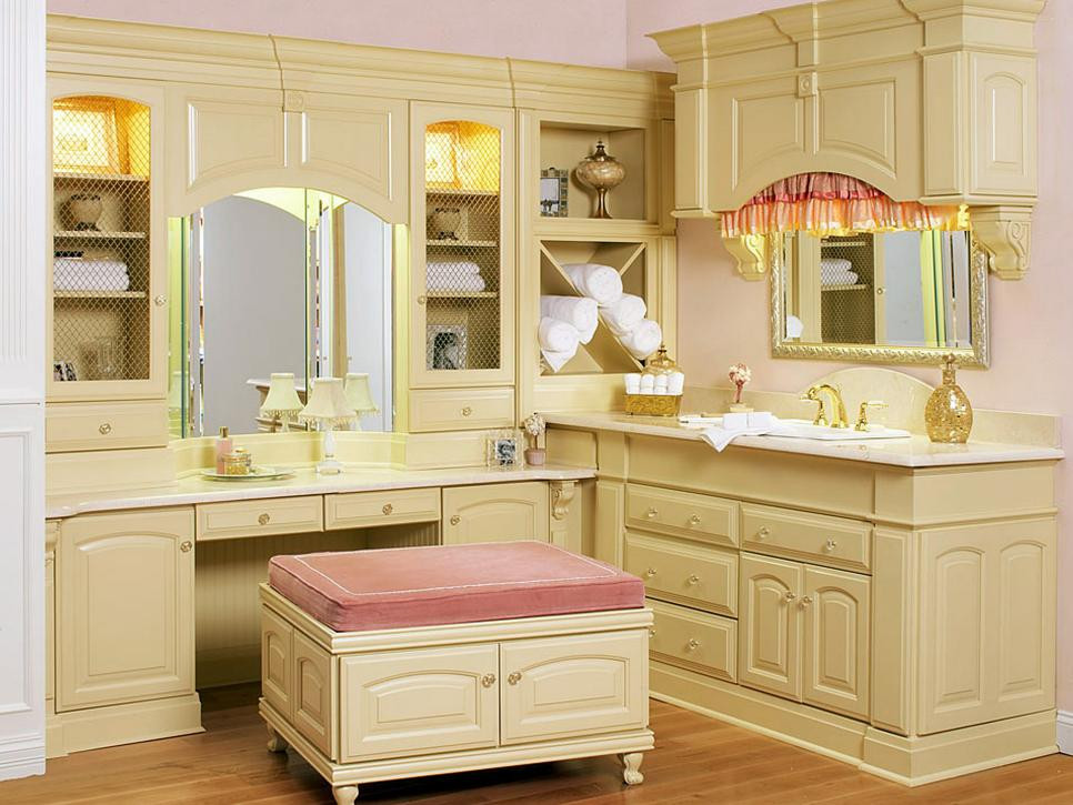 Bathroom Makeup Vanity Ideas
 20 Stylish Bathroom Storage Design Ideas