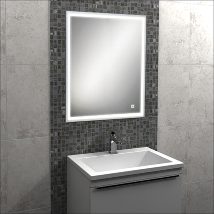 Bathroom Mirror Cabinet With Light
 Steamless Recessed Bathroom Mirror Cabinet with Lights