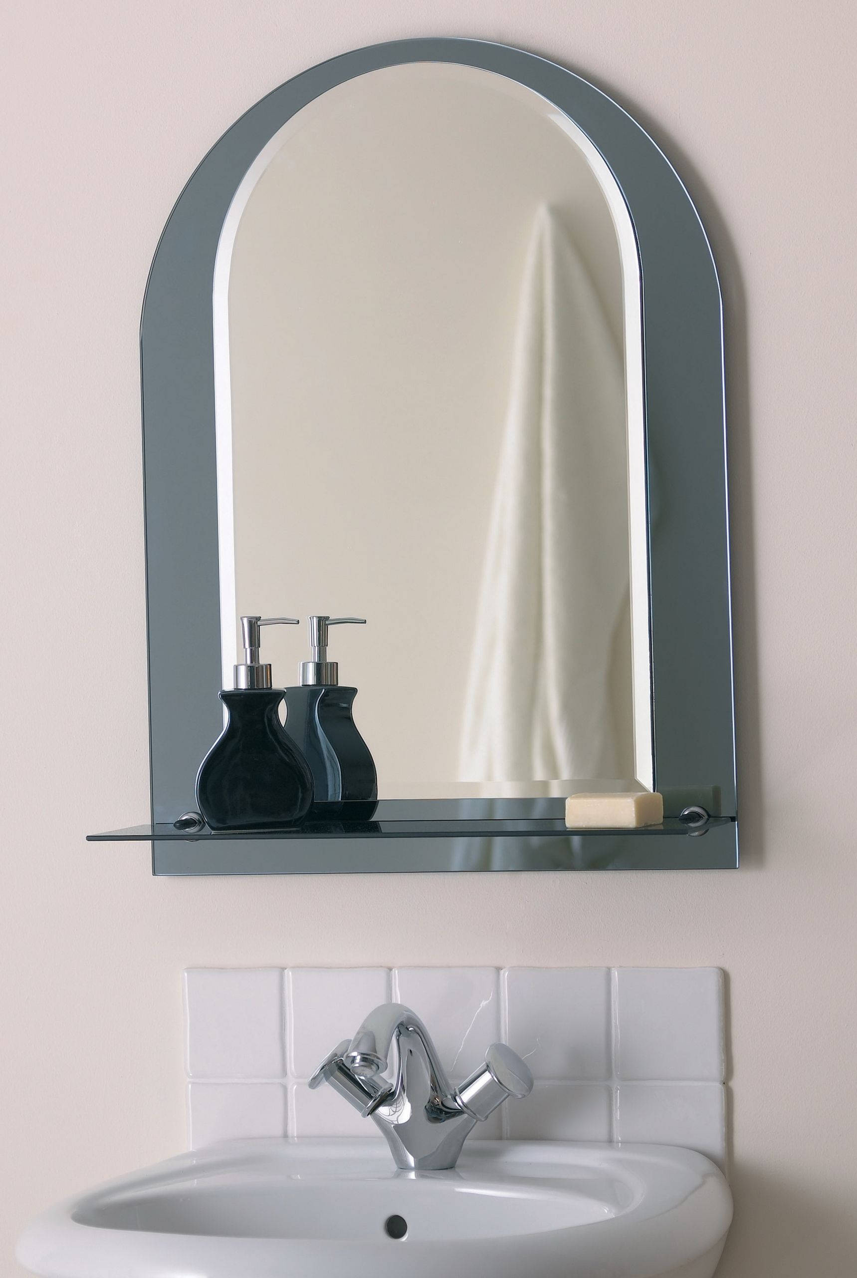 Bathroom Mirror With Shelf Attached
 Bathroom Mirror With Shelf Attached