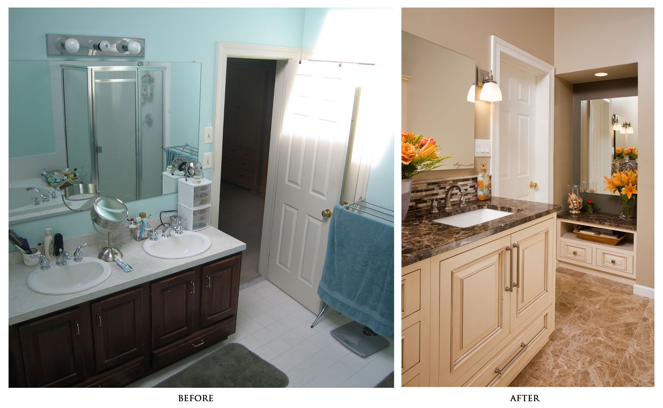 Bathroom Remodel Before And After
 Before and After DIY Bathroom Renovation Ideas Bathroomist