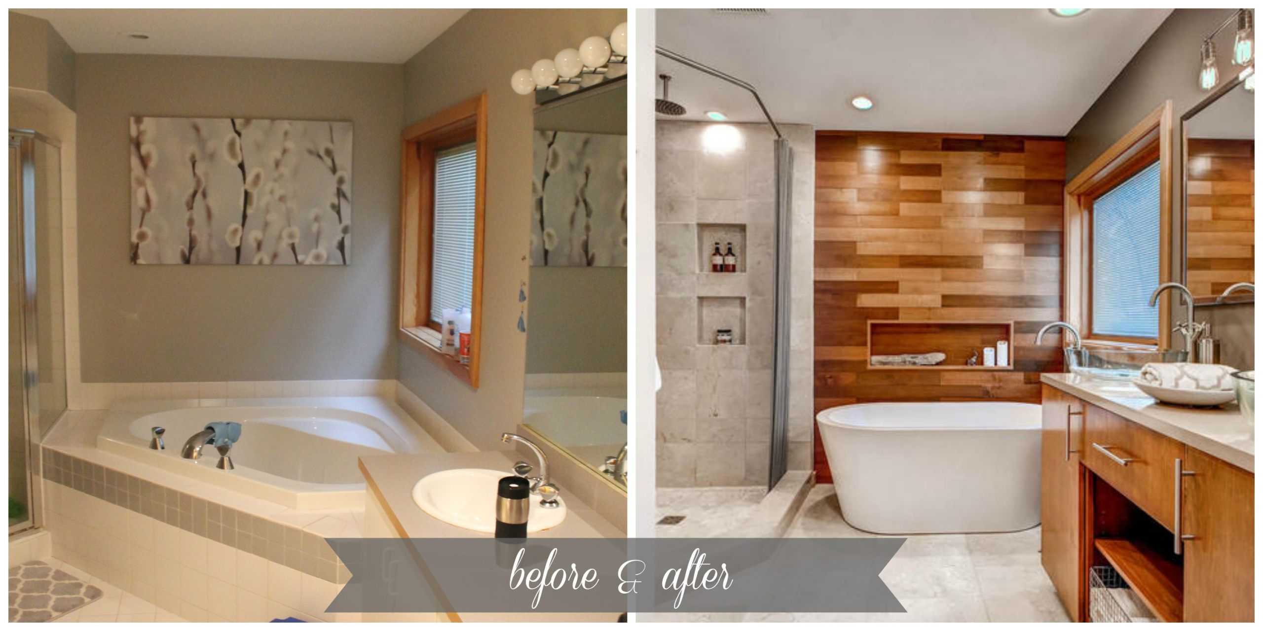 Bathroom Remodel Before And After
 Spa Like Master Bathroom Remodel