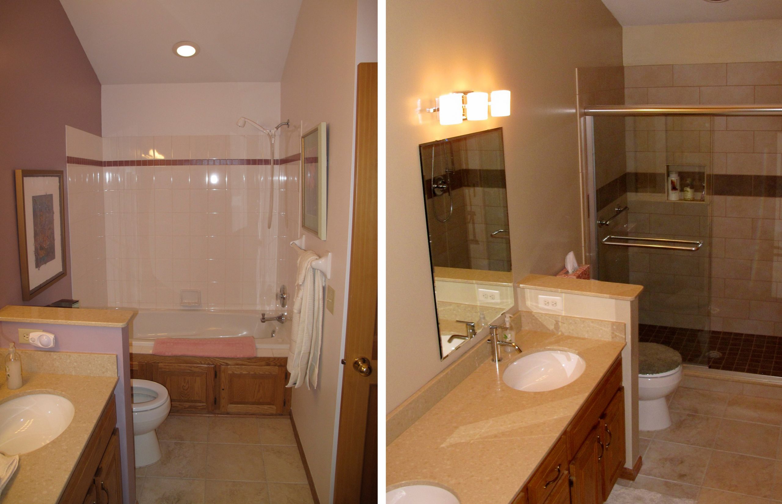 Bathroom Remodel Before And After
 DBC Extreme Makeover