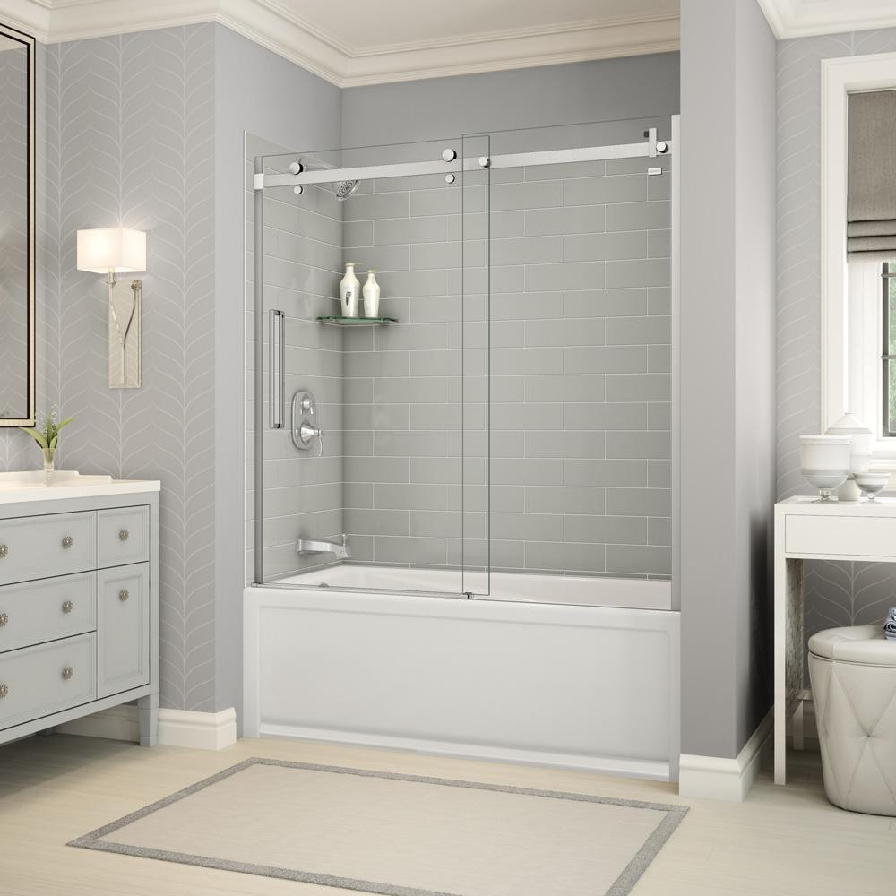 Bathroom Shower Ideas Home Depot
 The Home Depot Installed Custom Shower Doors HDINSTCSD01