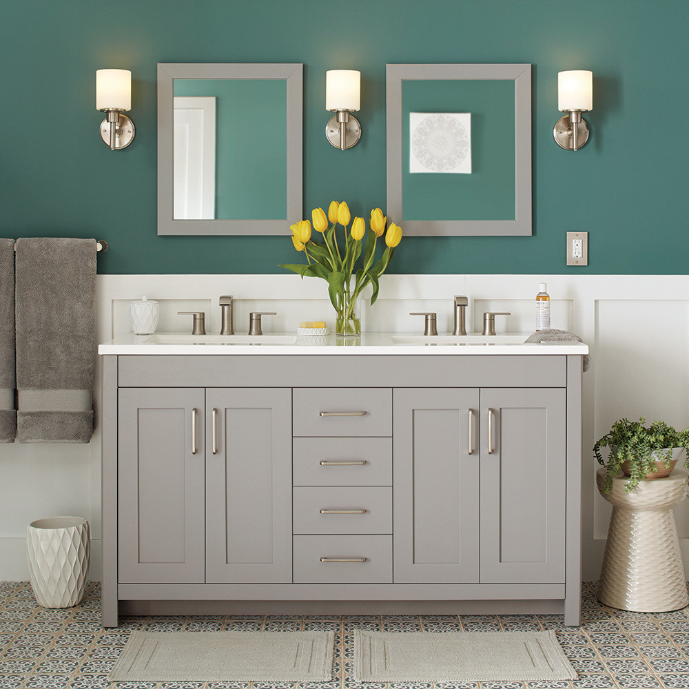 Bathroom Shower Ideas Home Depot
 Bathroom Vanity Ideas The Home Depot