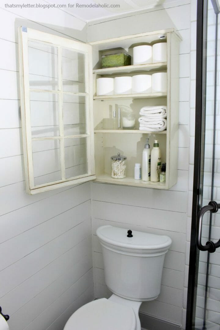 Bathroom Storage Cabinet Ideas
 Repurposing Ideas for Old Windows County Road 407