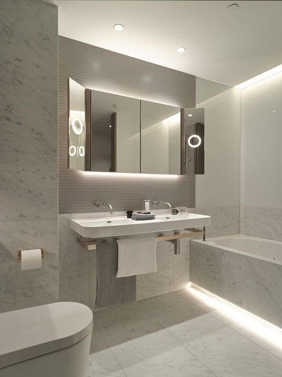 Bathroom Strip Light
 LED Motion Sensor Strip Lights – Kitchen Bathroom & Bedroom