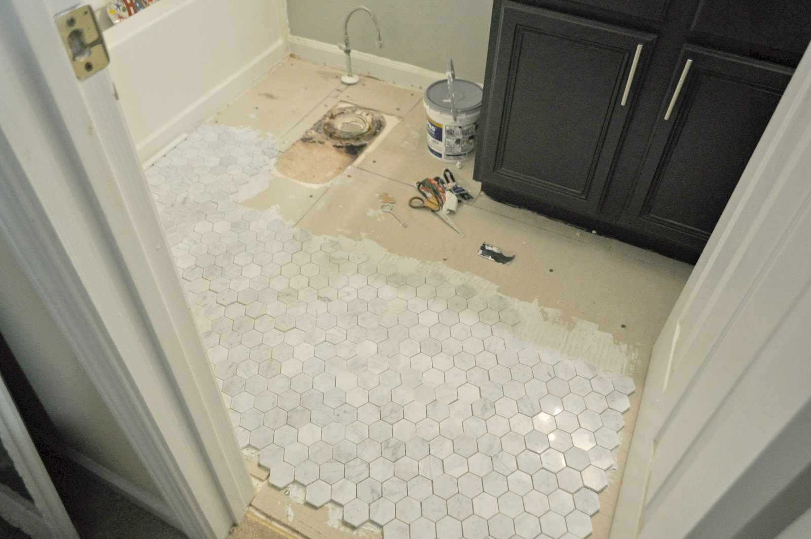 Bathroom Tile Board
 Guest Bathroom Update 3 How To Install Backer Board and