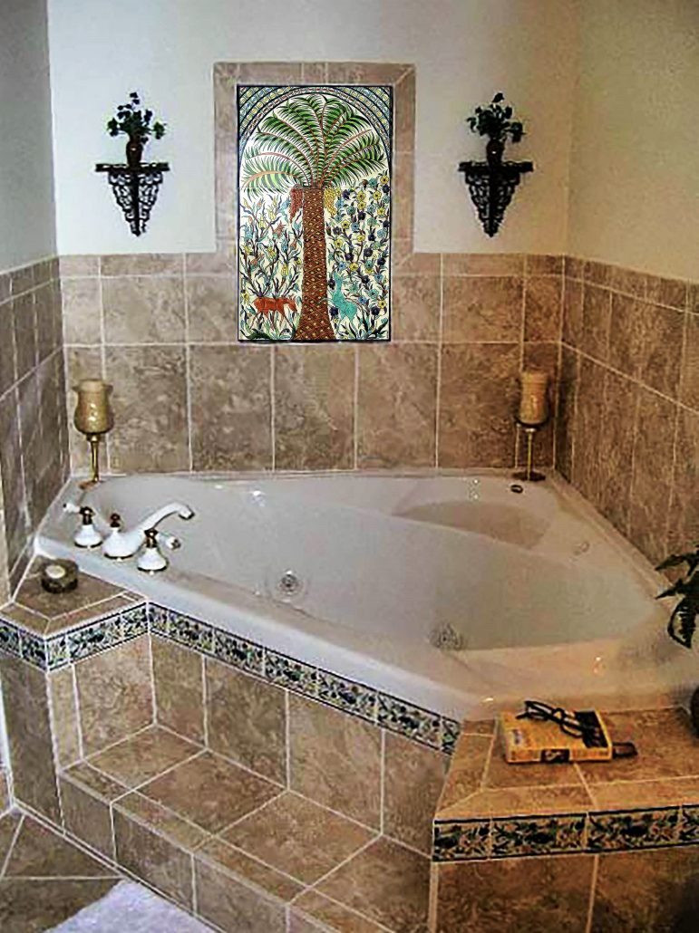 Bathroom Tile Decor
 Bathroom Tile Design Ideas & Tile Murals Balian Tile Studio
