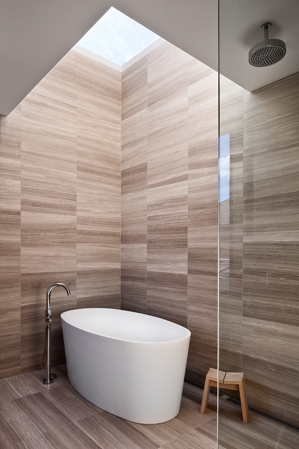 Bathroom Tile Decor
 Bathroom Design Ideas Use the Same Tile the Floors and