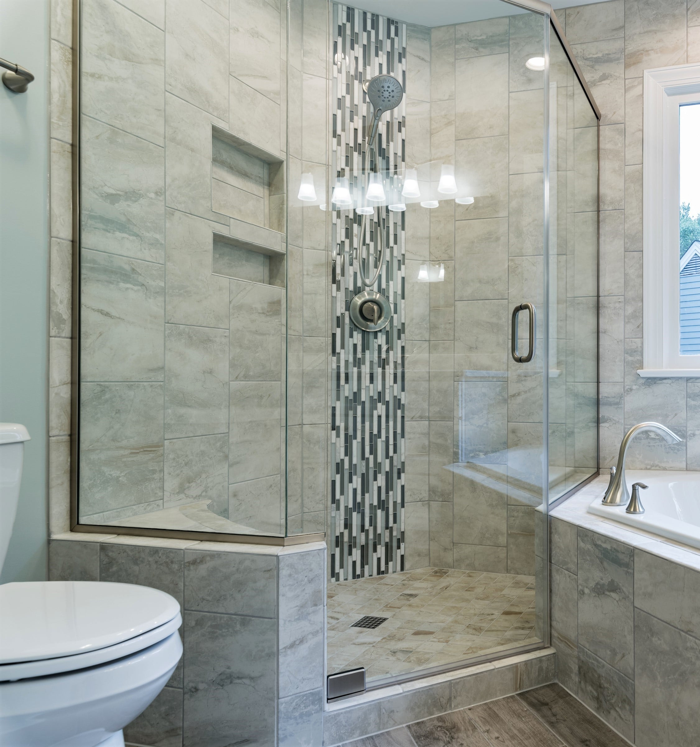 Bathroom Tile Shower
 Custom Shower Enclosures Ezpro Baths