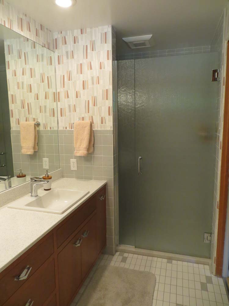 Bathroom Tile Shower
 Lynne s Ice Grey Daltile bathroom remodel lovely