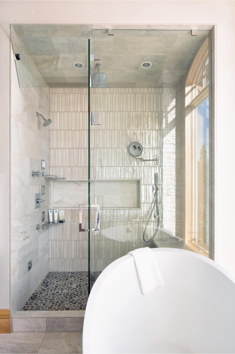 Bathroom Tile Shower
 Spa like Bathroom Remodeling Project Melton Design Build