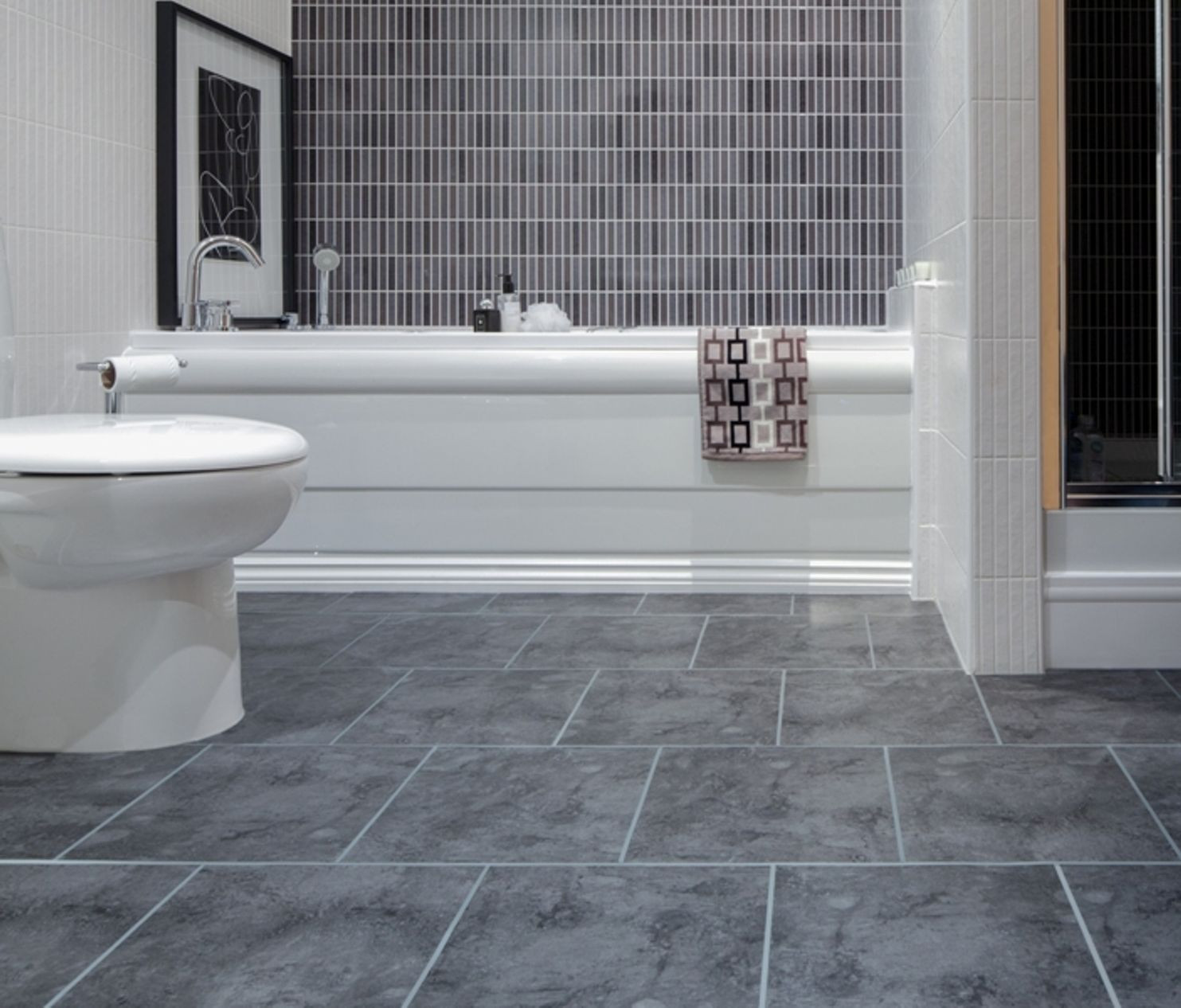 Bathroom Tiles Home Depot
 Gray Bathroom Tile Floor Grey Bathroom Floor Tiles for
