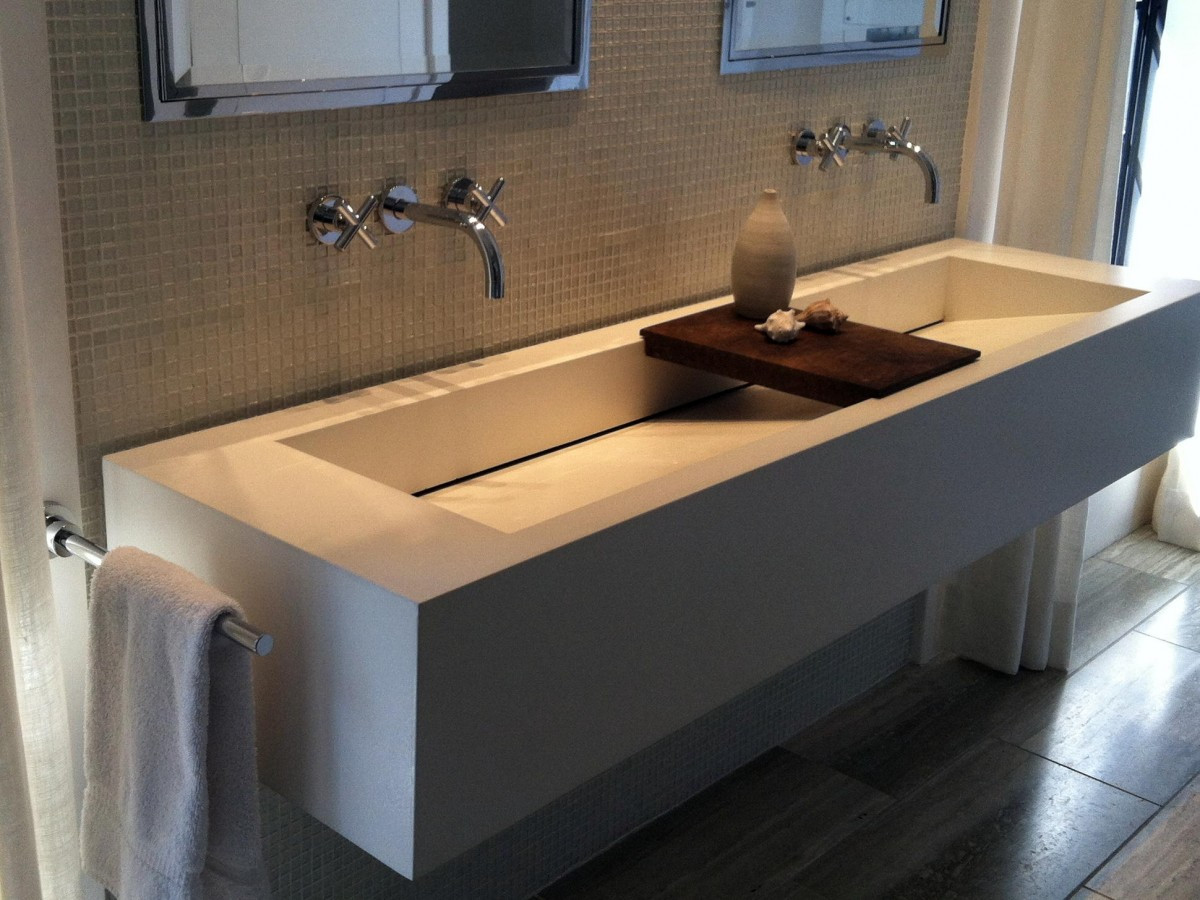 Bathroom Trough Sinks
 Trough Sinks for Efficient Bathroom and Kitchen Ideas