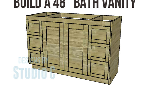 Bathroom Vanity DIY Plans
 Build a 48″ Bath Vanity