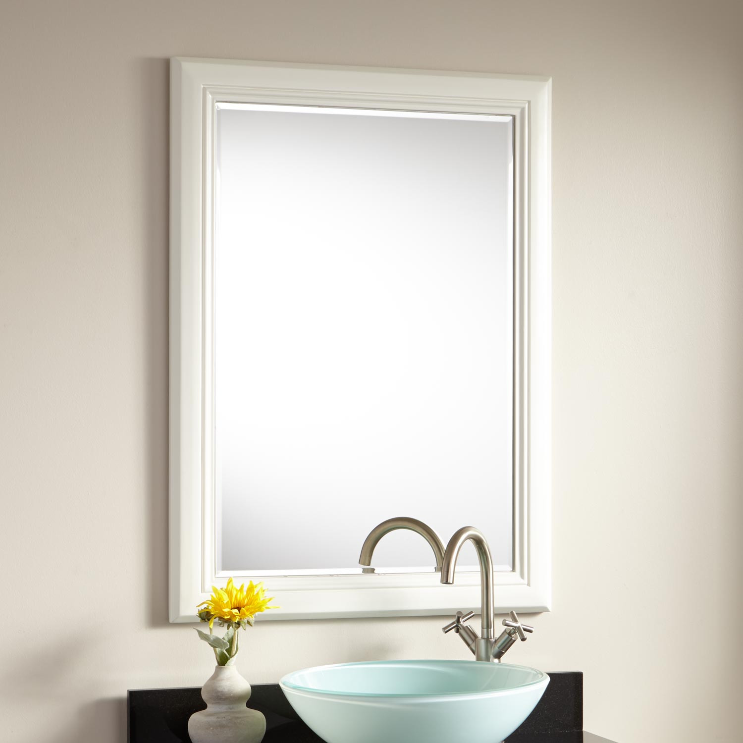 Bathroom Vanity Mirror
 26" Chapman Vanity Mirror White Bathroom