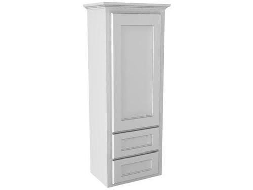 Bathroom Wall Cabinet With Drawers
 Briarwood 18" W x 12" D x 48" H Cottage Wall Cabinet with
