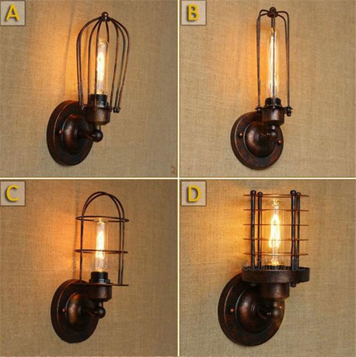 Bathroom Wall Lamp
 Vintage Led Wall Lamp American Loft Industrial wall light