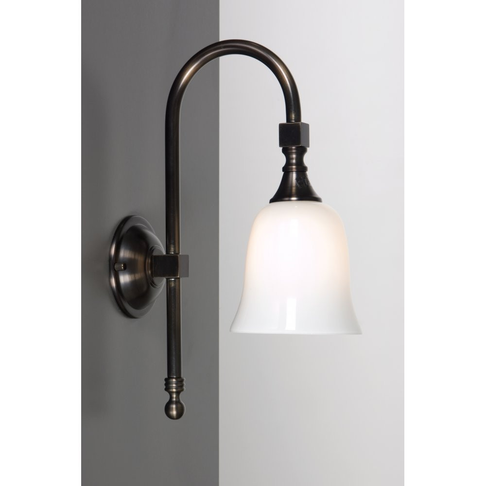 Bathroom Wall Lamp
 BATH CLASSIC Aged Brass IP44 Traditional Victorian